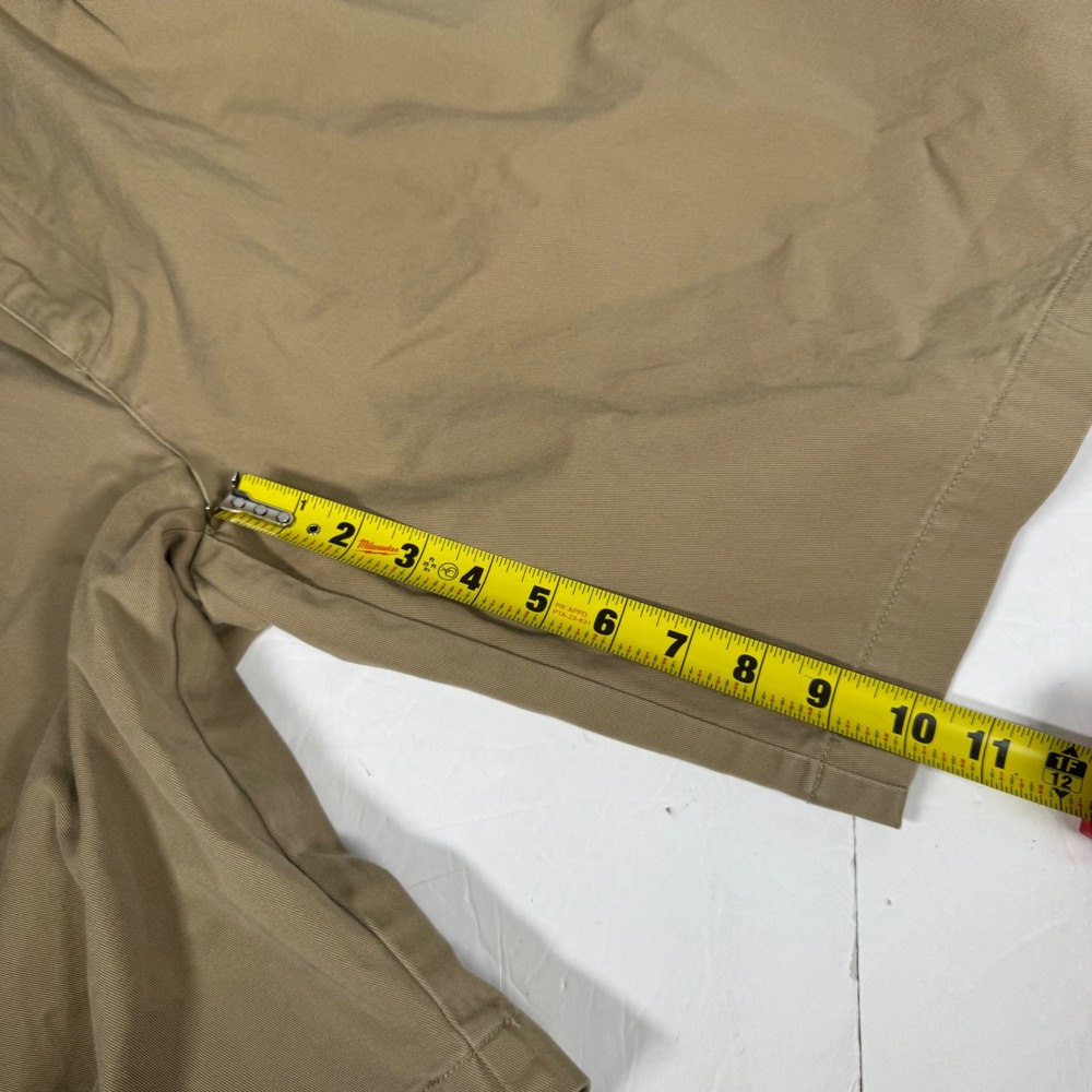 Polo Ralph Lauren Tyler Short Mens 42T Khaki Tan Pleated Cotton Twill Chino Tall - Picture 12 of 12